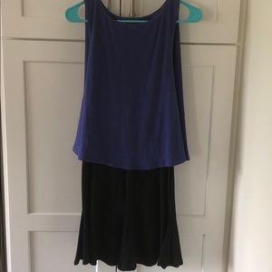 Tank dress size small, beautiful purple and black